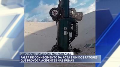 Especialista explica causas de acidentes com veículos no Parque dos Lençóis Maranhenses