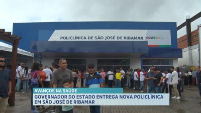  Governo inaugura Policlínica de Ribamar e amplia acesso à saúde especializada