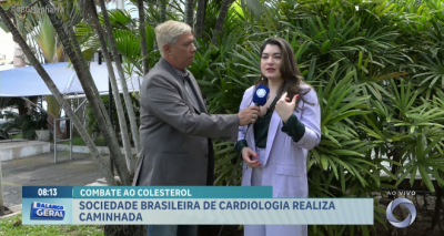 Balanço Geral entrevista a cardiologista Tainá Valentim