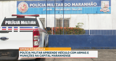 Homem é detido pela Polícia Militar por suspeita de porte ilegal de armas de fogo 