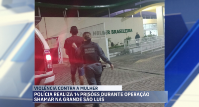 Polícia realiza 14 prisões durante operação Shamar na região metropolitana de São Luís