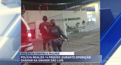 Polícia realiza 14 prisões durante operação Shamar na região metropolitana de São Luís 