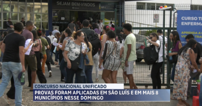 Provas do CNU foram realizadas em São Luís e em mais oito municípios do Maranhão