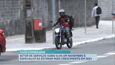 Setor de serviços subiu 0,4% em novembro; especialistas estimam mais crescimento para 2024