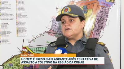 Preso suspeito de assalto a ônibus no bairro Cohab, em São Luís