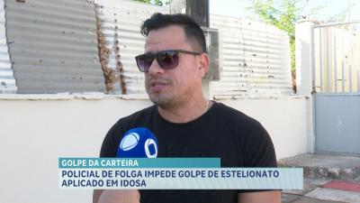 Policial de folga frustra tentativa de golpe em idosa