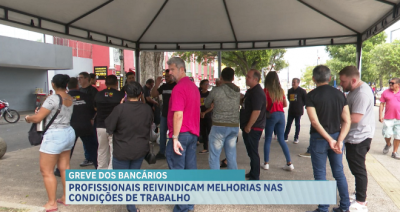 Bancários realizam manifestação em São Luís