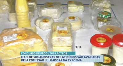 Concurso de produtos lácteos acontece na Expoema