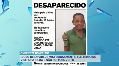 Idoso desaparece misteriosamente na região metropolitana de São Luis e família busca por notícias 