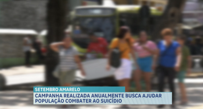 Campanha do setembro amarelo busca ajudar população combater ao suicídio