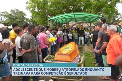 Caso Victor Gabriel: jovem vítima de atropelamento é sepultado em São Luís