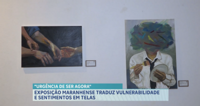 Exposição maranhense traduz vulnerabilidade e sentimentos em telas