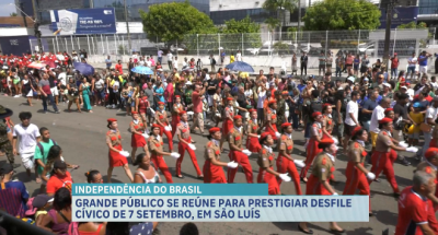 Desfile de 7 de Setembro celebra 202 anos da Independência do Brasil em São Luís