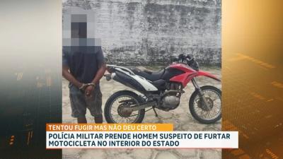 PM recupera motocicleta roubada em Santo Amaro