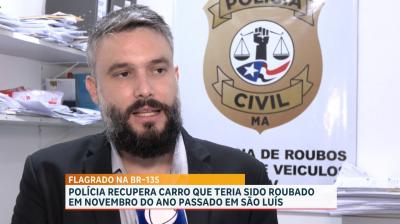 Polícia Civil recupera veículo roubado na BR-135