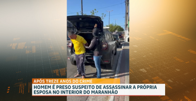 Homem é detido suspeito de assassinar sua própria esposa