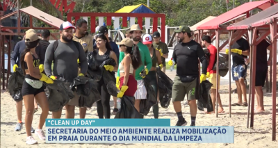 SEMA realiza ação de mobilização de limpeza de praia na região metropolitana de São Luís