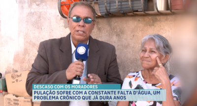Moradores do bairro Jordoa, em São Luís, relatam os problemas com falta de água