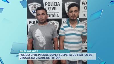 Polícia Civil prende suspeitos de tráfico de drogas em Tutóia