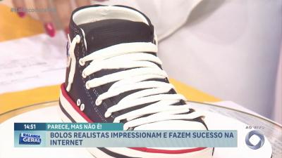 Vem Comigo: bolos realistas impressionam e fazem sucesso na internet