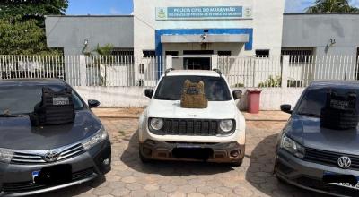 Polícia Civil recupera  veículos com sinais de adulteração no interior do Maranhão