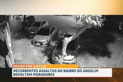 Recorrentes assaltos no bairro do Angelim revoltam moradores em São Luís