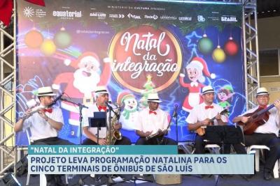 Natal da Integração Leva Cultura e Magia aos Terminais de São Luís