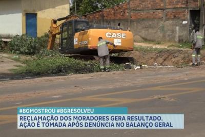 Balanço Geral resolve problema no bairro Cidade Olímpica, em São Luís