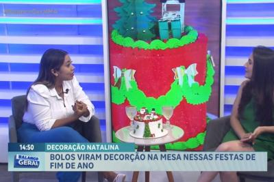 Vem Comigo: bolos viram decoração nas festas de fim de ano