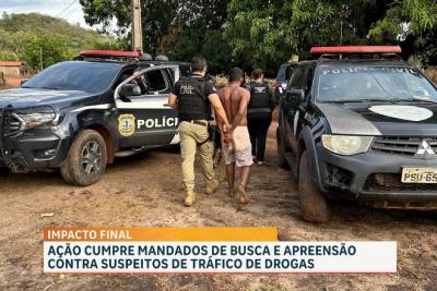 Megaoperação em Buriti desarticula grupo ligado ao tráfico de drogas