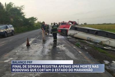 PRF registra acidentes e flagrantes de embriaguez no Maranhão durante o fim de semana