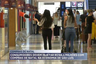 Compras de Natal Devem Movimentar R$ 166,4 Milhões em São Luís