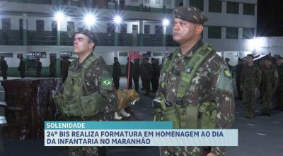 24º BIS realiza programação em alusão ao Dia da Infantaria em São Luis
