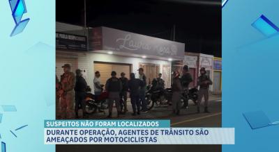 Agentes de trânsito são ameaçados durante operação de fiscalização em Bacabal