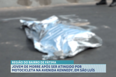 Jovem de 21 anos morre atropelado na Avenida Kennedy, em São Luís