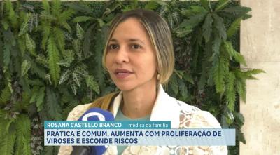 Saiba os riscos da automedicação; pode mascarar sintomas e até agravar a condição.