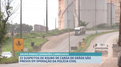 Polícia prende 23 suspeitos de saquear cargas de grãos no Maranhão