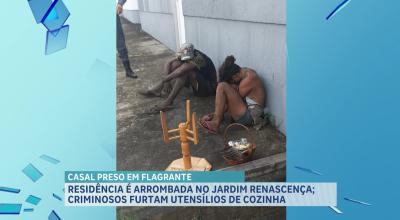 Presos suspeitos de furtar casa no Jardim Renascença, em São Luís