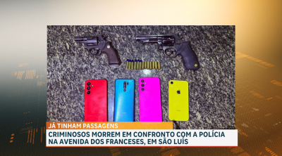 Dupla morre em confronto com a PM na Avenida dos Franceses