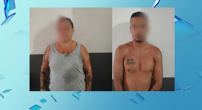 Casal suspeito de integrar organização criminosa é preso com drogas no bairro Coqueiro