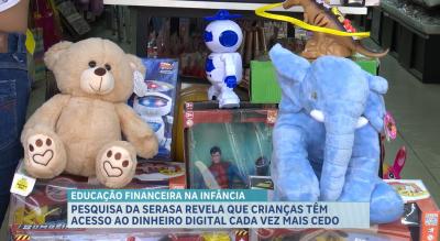 Pesquisa revela que crianças têm acesso ao dinheiro digital cada vez mais cedo