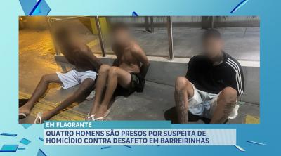 Suspeitos de homicídio em Barreirinhas são presos pela polícia