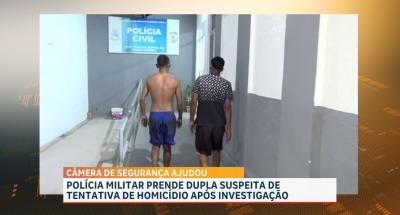 Dupla é presa por suspeita de tentativa de homicídio no São Raimundo