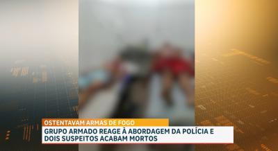 Dupla morre durante troca de tiros com a PMMA