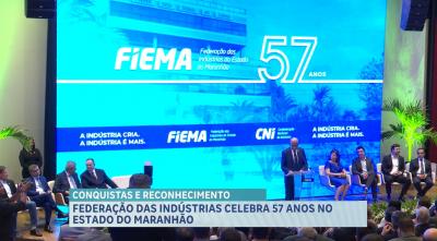 FIEMA celebra 57 anos e concede medalha de Mérito Industrial ao governador Brandão