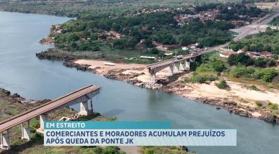 Consequências do desabamento da ponte JK reflete na economia de cidade