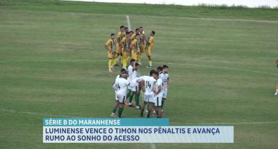 Luminense vence o Timon e avança às semifinais da Série B do Maranhense