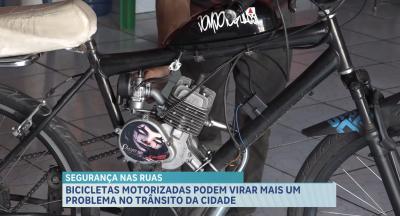 Bicicletas motorizadas podem virar mais um problema no trânsito da cidade