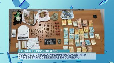 Operação combate ao crime organizado em Cururupu, no norte do MA