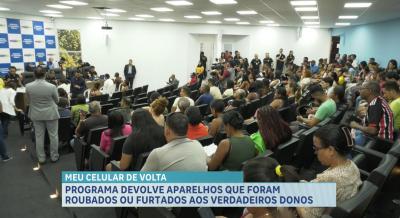 “Programa Meu Celular de Volta” realiza nova etapa de devolução de aparelhos